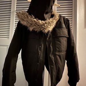 North Face “McMurdo” (early / pre-named) Goose Down HyVent Parka Faux Fur Trim